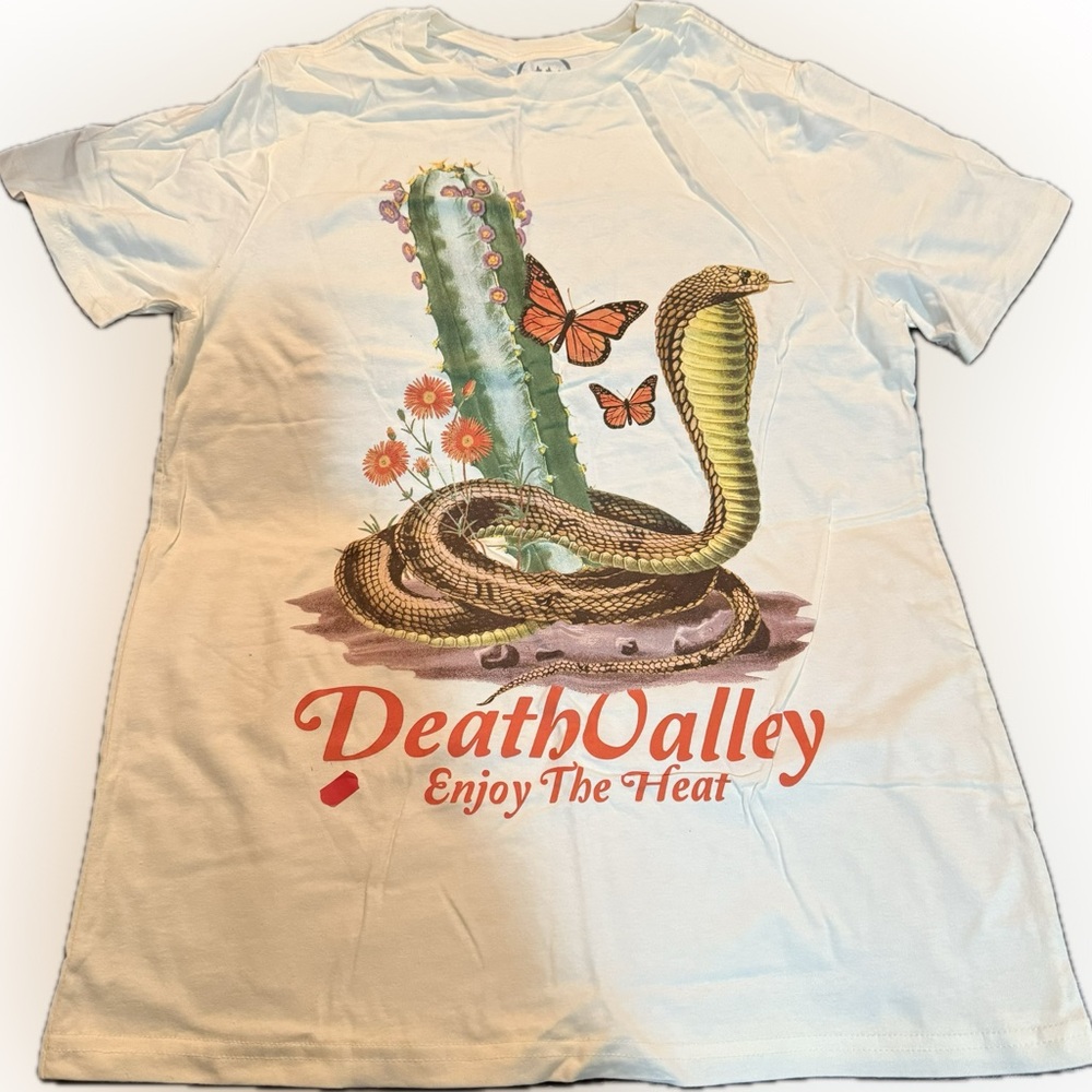 Brand New Reptile Graphic T-Shirt - White